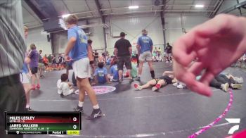 160 lbs Placement (4 Team) - Jared Walker, Compound Wrestling Club vs Miles Lesley, Level Up