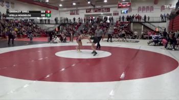 115 lbs Semifinal - Greenley Grell, Central DeWitt vs Stella Houselog, Dubuque Hempstead