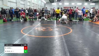 O285-3rd lbs Round 1 - Blake Coffel, MI vs Alan Kroh, Jr., VA