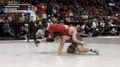 197 lbs Semis & 3rd Wb (16 Team) - Seth Shumate, Ohio State vs Camden McDanel, Nebraska