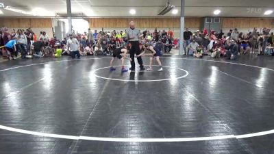 62 lbs Consi Of 16 #2 - Morgan Mehlenbacher, Atlanta vs Edward Waite, Owego