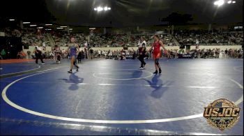 118 lbs Quarterfinal - Lydia Cooper, Owasso Takedown Club vs Jersey Yanes, D3 Wrestling Cluib