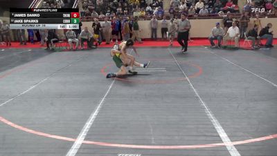 90_B lbs Round Of 16 - James Danko, Thomas Jefferson vs Jake Sparks, Connellsville