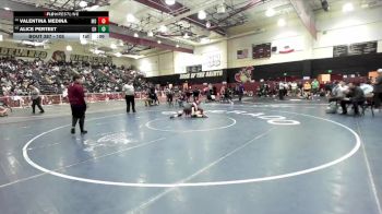 105 lbs Cons. Round 4 - Alice Perteet, Granite Hills vs Valentina Medina, Mater Dei