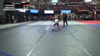 73 lbs Quarterfinal - Rygan Gamas, Glasgow Wrestling Club vs Breah Tusick, Ennis Wrestling Club