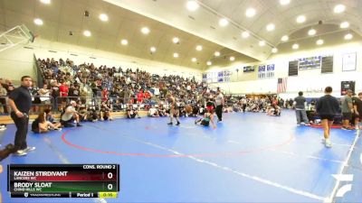 138 lbs Cons. Round 2 - Kaizen Stirdivant, Lancers WC vs Brody Sloat, Chino Hills WC