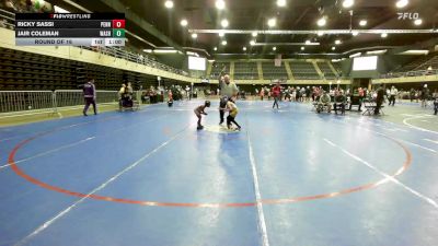 Round Of 16 - Ricky Sassi, Pennsville Township vs Jair Coleman, Washington