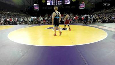 215 lbs Rnd Of 128 - Eli Spinell, TN vs Preston Krueger, WI