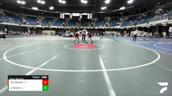 157 lbs Cons. Round 2 - Grayson Lennon, Grant vs James Scanio, Libertyville