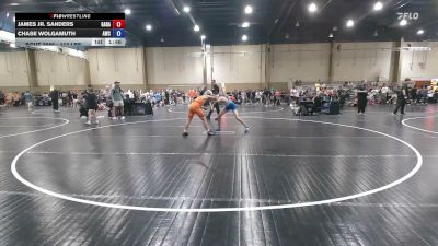 113 lbs Consolation - James Jr. Sanders, Garage Boyz vs Chase Wolgamuth, Alpha WC