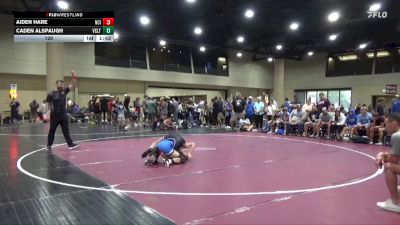 120 lbs Round 3 (6 Team) - Caden Alspaugh, Vancleave Takedown Club vs Aiden Hare, Nashville Catholic Irish