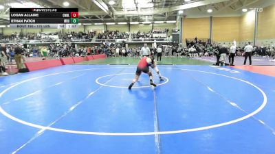 175 lbs Round Of 16 - Logan Allaire, Campbell vs Ethan Patch, Mill River