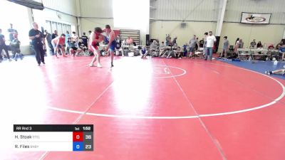 129 kg Rr Rnd 3 - Hunter Stoak, Steller Trained Maleval vs Rocky Files, Barn Boys