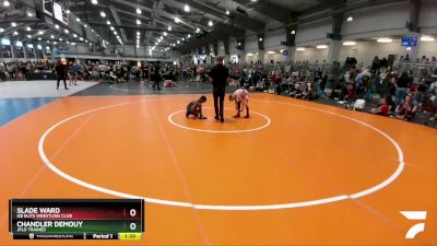 75 lbs Champ. Round 2 - Slade Ward, NB Elite Wrestling Club vs Chandler Demouy, Jflo Trained