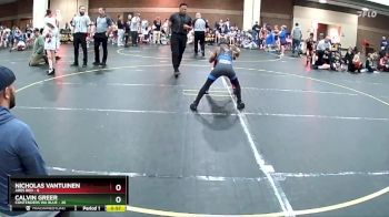 61 lbs Round 3 (8 Team) - Calvin Greer, Contenders WA Blue vs Nicholas VanTuinen, Ares Red