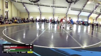 285 lbs Quarterfinal - Parker Bentley, Unattached vs Corey Boerio, Unattached