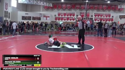 75 lbs Cons. Round 3 - Payson Nilssen, Crass Trained vs Jaime Hebler, Pierz