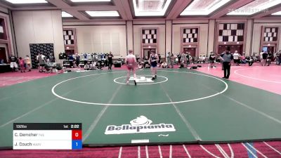 132 lbs Semifinal - Connor Demcher, The Main Character Wrestling Club vs Joseph Couch, Maryland