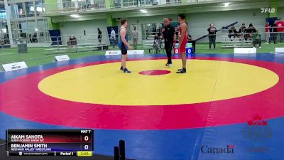 71kg Cons. Round 3 - Benjamin Smith, Nechako Valley Wrestling vs Aikam Sahota, Guru Gobind Singh WC