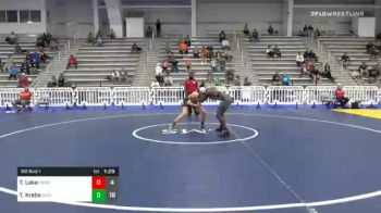 145 lbs Prelims - Tyler Lake, Fight Barn Wrestling Club vs Thadd Krebs, Nighthawks