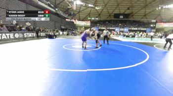 Boys 4A 285 lbs 7th Place Match - Kaiden Reedy, Sumner vs Ryder Janke, Moses Lake