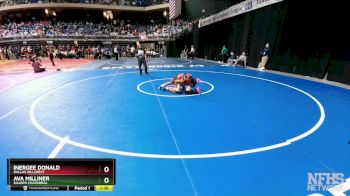 5A 126 lbs Quarterfinal - Inergee Donald, Dallas Hillcrest vs Ava Milliner, Killeen Chaparral