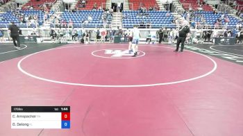 170 lbs Rnd Of 32 - Chase Amspacher, Pennsylvania vs Deacon Delong, Florida