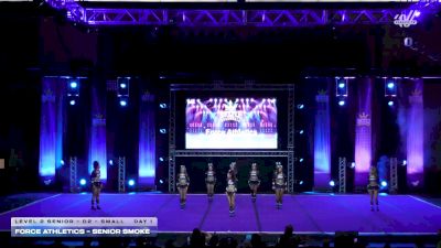 Force Athletics - Senior Smoke [2026 L2 Senior - D2 - Small Day 1] 2026 SU Battle at the Boardwalk Grand Nationals