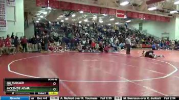 Round 1 - Ali Russler, NH/TV vs McKenzie Adair, Cedar Falls