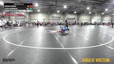115 lbs Round Of 16 - Mason Brown, Darkhorse vs Calib Anderson, Cowboy Wrestling Club