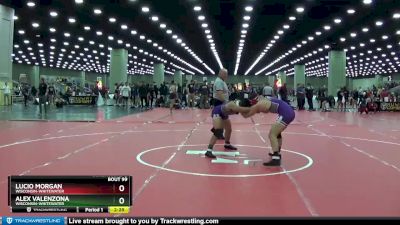 149 lbs Cons. Round 2 - Lucio Morgan, Wisconsin-Whitewater vs Alex Valenzona, Wisconsin-Whitewater