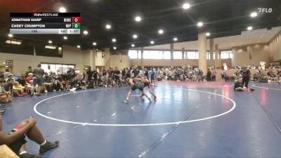 106 lbs Round 1 (6 Team) - Casey Crumpton, Morris Fitness Purge vs Jonathan Harp, Black Creek WC