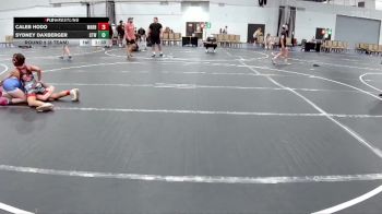 92 lbs Round 5 (8 Team) - Sydney Daxberger, CTWHALE vs Caleb Hodo, Warhawks