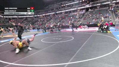 285-4A Cons. Round 3 - Kael Kreutzer, Mountain View vs Raul Murillo, Pueblo East