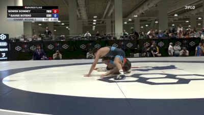 57 lbs Champ. Round 2 - Bowen Downey, Panther Wrestling Club RTC vs Gauge Botero, Cliff Keen Wrestling Club