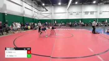 110 lbs Round Of 16 - Chris Noto, Honeoye Falls-lima vs Ashten Haley, Cobleskill-richmondville