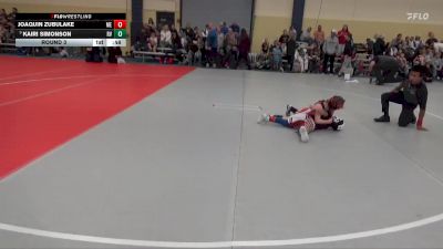 Round 3 - Kairi Simonson, Redwood Valley vs Joaquin Zubulake, MN Elite