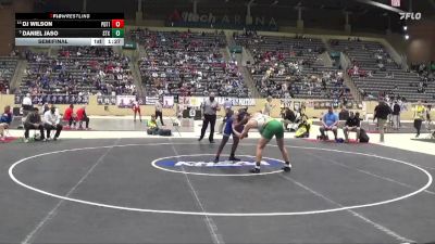 190 lbs Semifinal - Daniel Jaso, St. Xavier vs DJ Wilson, Paducah Tilghman