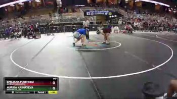 190 lbs Cons. Round 3 - Aurika Kashayeva, Barron Collier vs Emiliana Martinez, Gateway (Kissimmee)