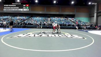 157 lbs Consi Of 16 #1 - Ryder Robinson, Western Wyoming vs Shaymus MacIntosh, Clackamas