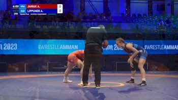 59 kg 1/4 Final - Alexis Janiak, United States vs Annatina Lippuner, Switzerland