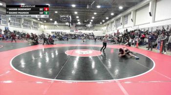 126 lbs Consi Of 8 #1 - Jagger DeBenedet, Shelton vs Gianno Pearson, East Lyme/Norwich Tech