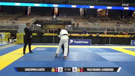 Paulo Ricardo L Albuquerque vs Christopher A Easter 2025 Pan Jiu Jitsu IBJJF Championship