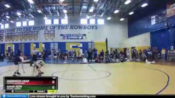 126 lbs 1st Place Match - Anderson Heap, Osceola (Kissimmee) vs Gavin Keim, George Jenkins
