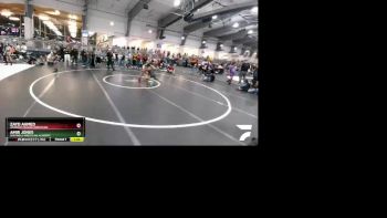 106 lbs Quarterfinal - Zayd Ahmed, Warrior Trained Wrestling vs Amir Jones, Sentinels Wrestling Academy