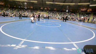 126 lbs Round Of 16 - Madison Pagonis, Lady Outlaw Wrestling Academy vs Addysen Thrash, Anadarko