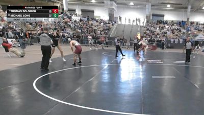 A 175 lbs Champ. Round 1 - Thomas Solomon, Eagleville High School vs Michael Long, Sycamore High School