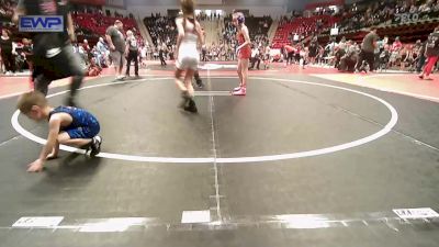 80 lbs Rr Rnd 4 - Trinity Price, Raw Wrestling Club vs Macey Glover, Sperry Wrestling Club