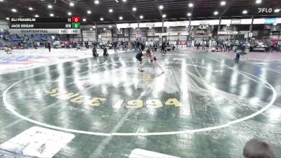 115 lbs Quarterfinal - Eli Franklin, Team Champs vs Jace Edgar, Redfield Youth Wrestling