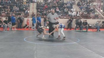 85_B lbs Round Of 64 - Lochlan Feikles, Eywc vs Carter Weigle, Montgomery